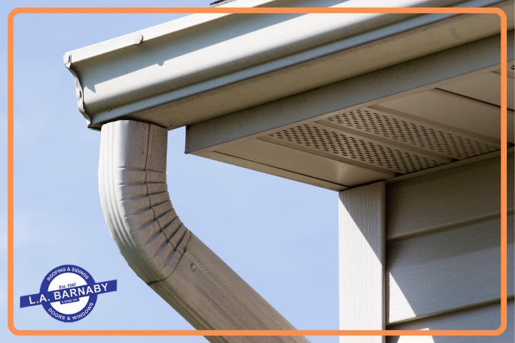 Contact L.A. Barnaby and Sons for all your Stratford gutter installation needs.