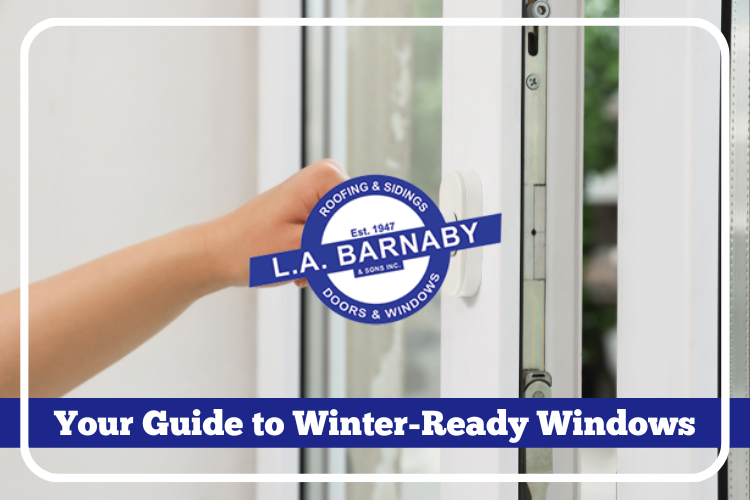 L.A. Barnaby window contractor team fitting insulated windows for a warm Newtown winter.